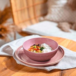 Villeroy & Boch Frühstücksteller 24 Cm Perlemor Coral 10