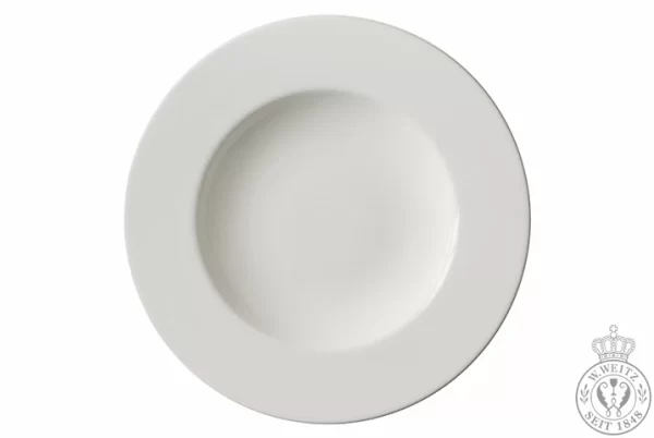 Suppenteller & -tassen Dibbern Bone China Weiß Fine Dining Suppenteller 25cm 1