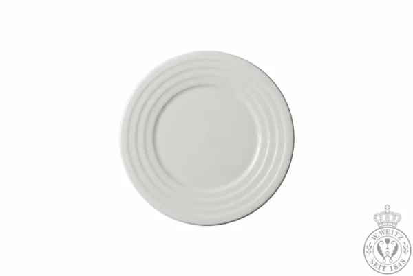 Brot- & Cocktailteller Dibbern Bone China Weiß Fine Dining R Brotteller 17cm Mit Relief 1