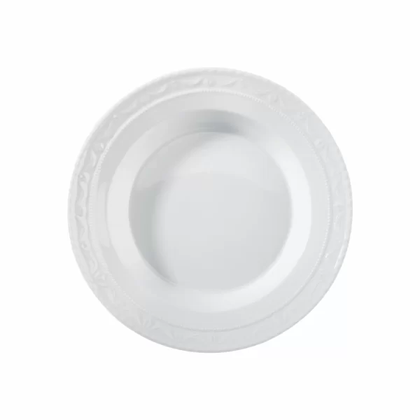 KPM – Berlin Suppenteller & -tassen KPM – Berlin Kurland Weiß Suppenteller 25cm Groß 1