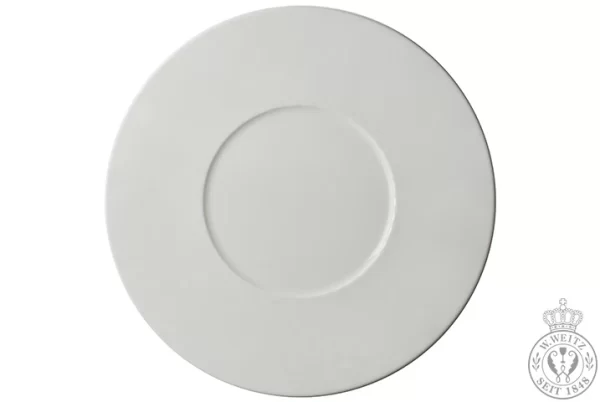 Pizzateller Dibbern Cross White Matt Gourmetteller Flach 31cm 1
