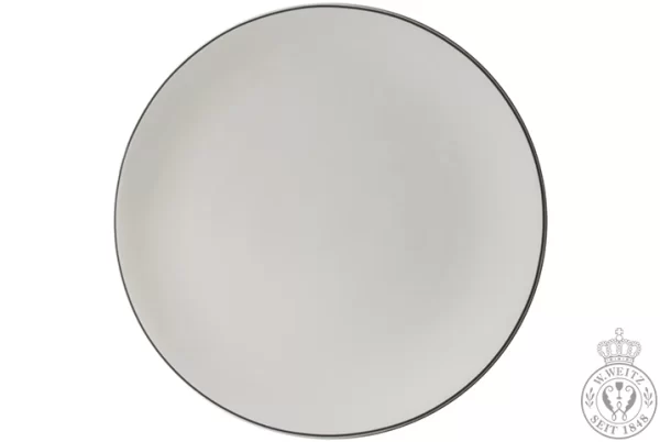 Pizzateller Dibbern Simplicity Platzteller 32cm Grau 1