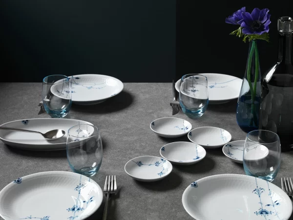 Suppenteller & -tassen Royal Copenhagen Blue Palmette Suppenteller 23cm 2500734 3